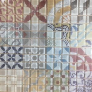 Malla Venecita Vidrio Calcareo 30×30 COD SD024