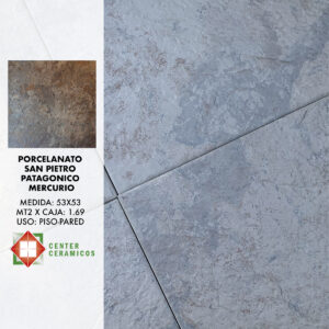 Porcelanato San Pietro Patafonico Mercurio 53×53