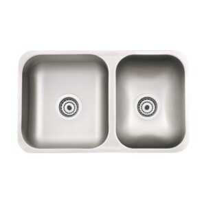 Mi Pileta Bacha de Cocina Doble Linea Lujo 71x37x20 COD: 406