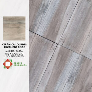 Cerámica Lourdes Eucalipto Beige 56×56