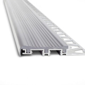 Atrim Protector de Escalón Aluminio/PVC 10x30mm Gris ART 3923
