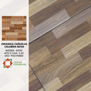 Cerámica Cañuelas Calabria Beige 43×43
