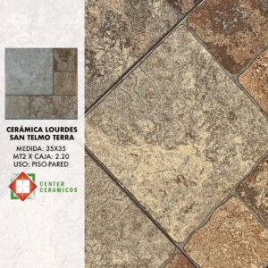 Cerámica Lourdes San Telmo Terra 35×35