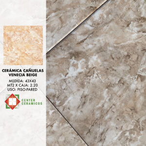 Cerámica Cañuelas Venecia Beige 43×43