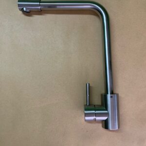 Grifería Mozart Tokio Monocomando Color Acero