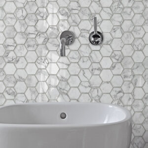 Decolor  Malla Venecita Hexagonal Calacatta 3.5×3.5 (29×26)