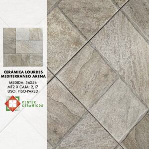 Cerámica Lourdes Mediterráneo Arena 56×56