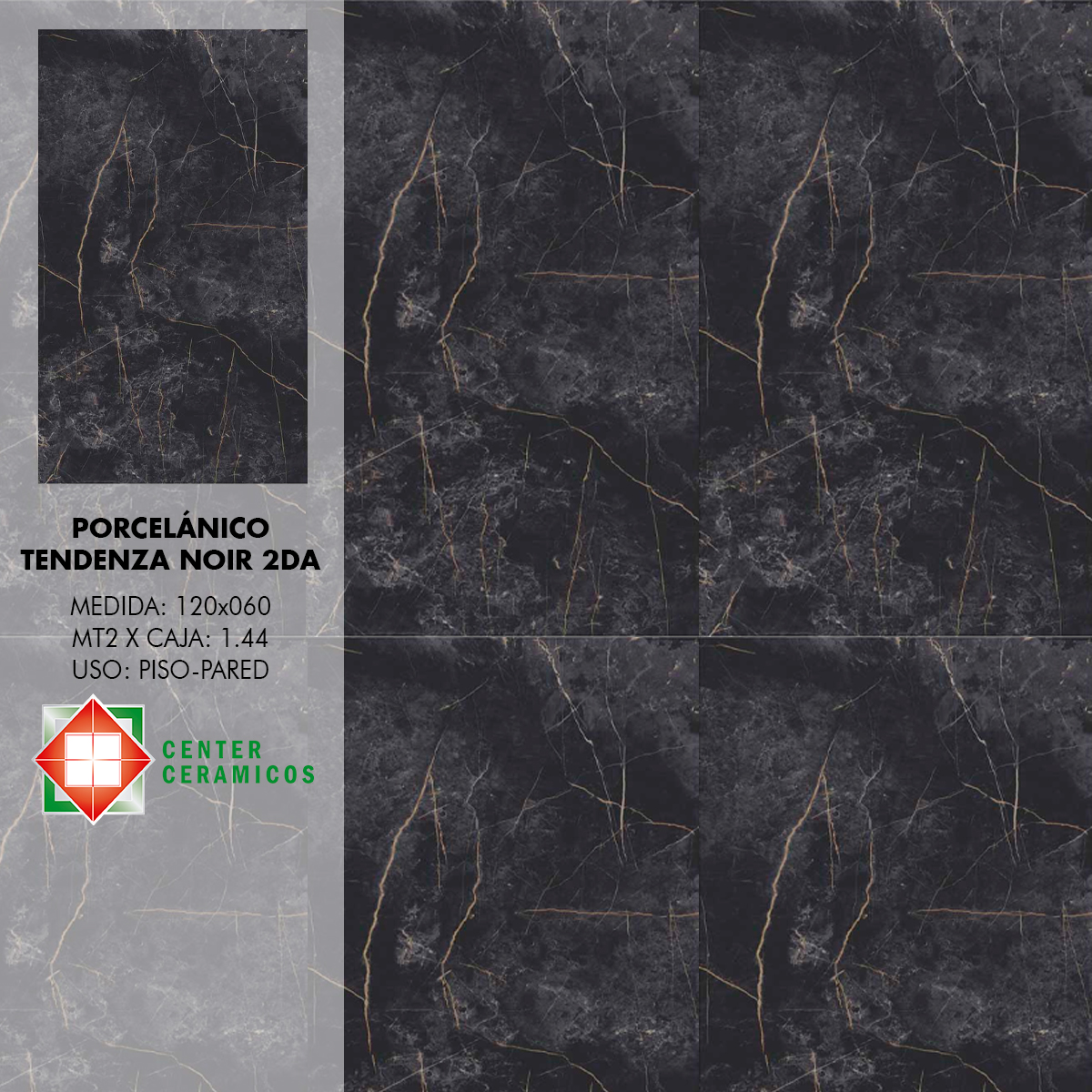 TENDENZA NOIR 60X1.20 2DA